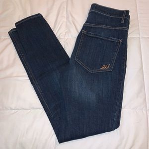 Express Super Highrise Legging Button Up Jeans